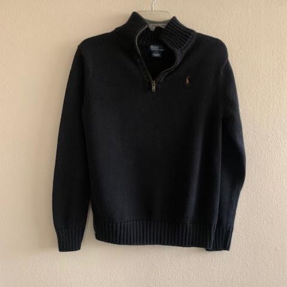 Polo by Ralph Lauren Black knit sweater - Picture 1 of 3